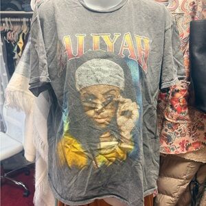 Gray Graphic Aliyah T-Shirt